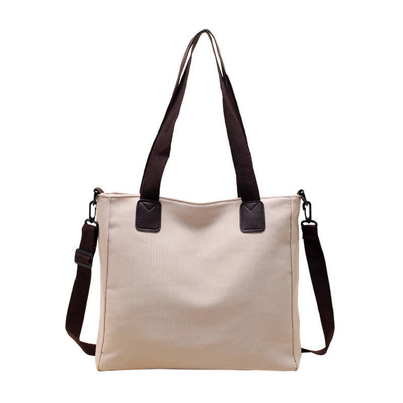 Shoulder Handbag Canvas Bag Large Capacity